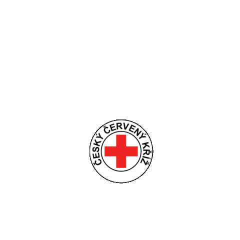 Volunteer Sticker by Czech Red Cross