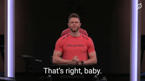 Thats Right Baby GIF by Peloton