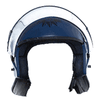 Helm Sticker by Polizei Hessen Karriere