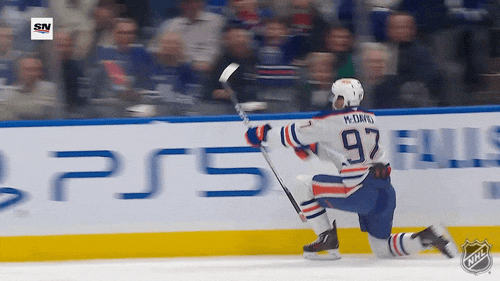 Excited National Hockey League GIF by NHL