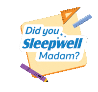 OfficialSleepwell school good morning morning college Sticker