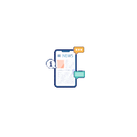 SavinComm news digital technology media Sticker