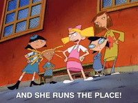 hey arnold nick splat GIF