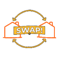 HolidaySwap logo travel holiday viajar Sticker
