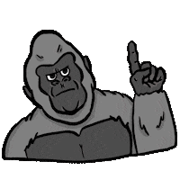 Angry Tap Sticker