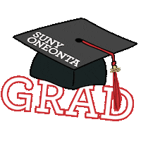 Congrats Congratulations Sticker by SUNY Oneonta