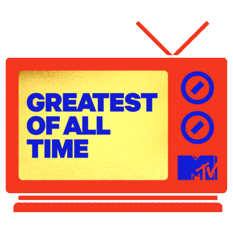 Greatest Of All Time Television Sticker by MTV Movie & TV Awards