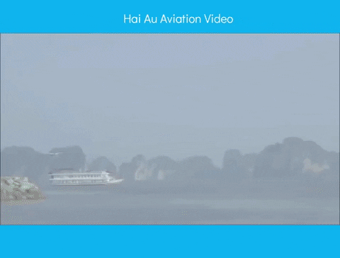 thuyphicohalong giphygifmaker thuỷ phi cơ hạ long seaplane halong bay GIF