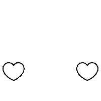 Rainbow Hearts Sticker by studio senseday