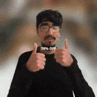 70 Percent Off GIF