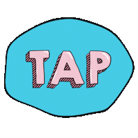 Pink Click Sticker