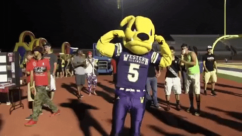 College Dark GIF by Western Illinois University