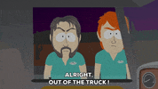 truck orders GIF by South Park 