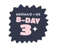 Birthday Bday Sticker by Mermaid+Me