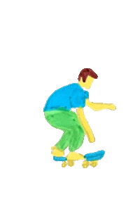 Skate Carnet Sticker