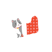 Meowy Christmas Sticker by Harveys Seatbelt Bag