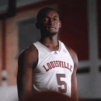 College Basketball Sport GIF by Louisville Cardinals