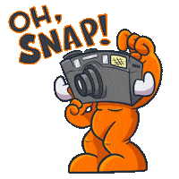 Photography Oh Snap Sticker