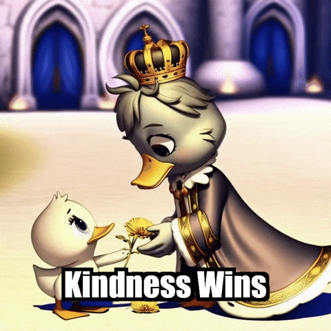 Wisdom Compassion GIF by sirduckbeth