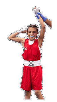 Champion Boxer Sticker