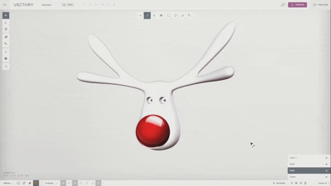 red nose wtf GIF by vectary