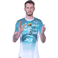 Clap Volleyball Sticker by PGE Skra Bełchatów
