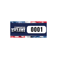 number Sticker by Dominicana's Got Talent
