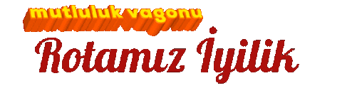 Mutluluk Vagonu Sticker by Mutluluk Vagonu - Rotamız İyilik