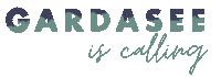 Typography Calling Sticker