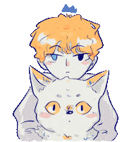 Wolf Prince Sticker by Marthy Green