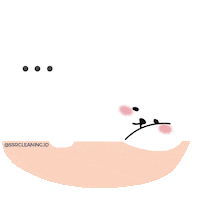 Bored Polar Bear Sticker by SSR Cleaning Service