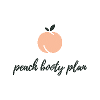 Peach Sticker by Topli uzitki