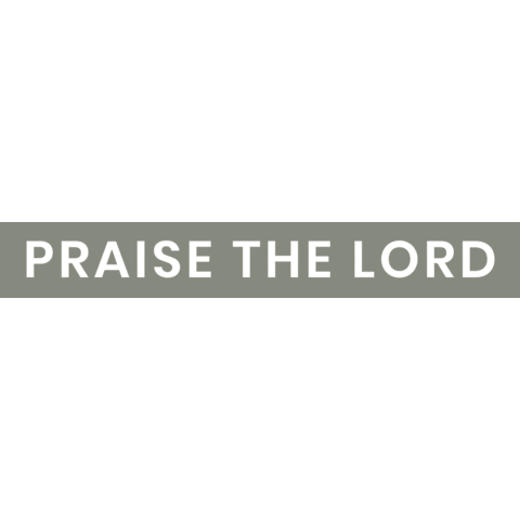 Praise Bis Sticker by Blessed is She