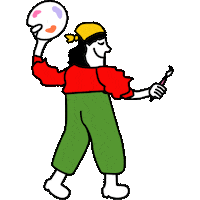 bustlestreet_showcase graphic design game design multimedia design bustle street Sticker