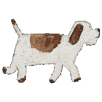 Dog Walking Sticker