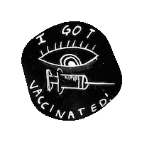 Eyeball Vaccine Sticker