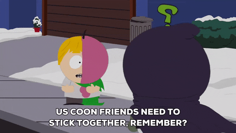friends snow GIF by South Park 
