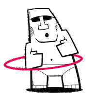 Happy Rock On Sticker