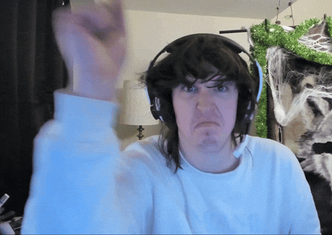 Angry Old Man GIF