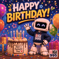 Celebrate Happy Birthday GIF by Digi 995