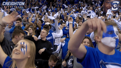 jays bluejays GIF by Creighton University Athletics