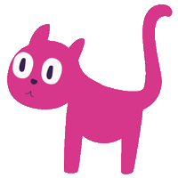 DPAM_Officiel cat pinkcat dpam dpamofficiel Sticker
