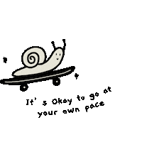 Slow Down Sticker