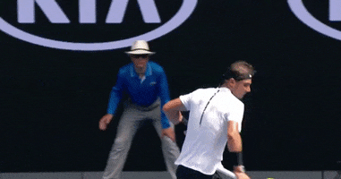 Excited Come On GIF by Australian Open