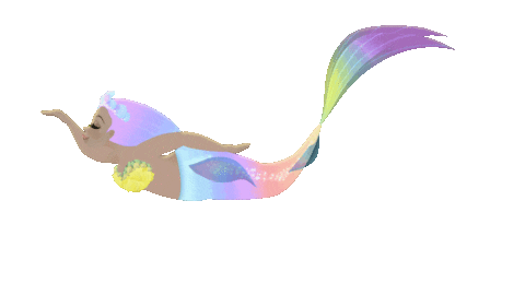 Mermaid Swimming Malie Sticker by Mermaid_Lux