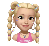 Zumba Fitness Kiss Sticker by Didem Zeybek