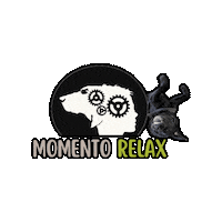 Relax Sticker by Asilo per cani Dog'sMind