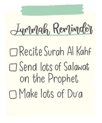 Friday Muslim Sticker