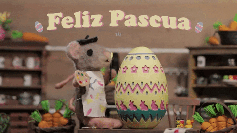 Stop Motion Easter GIF by Mouse