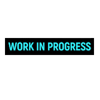 Working Work In Progress Sticker by Studio Mondos